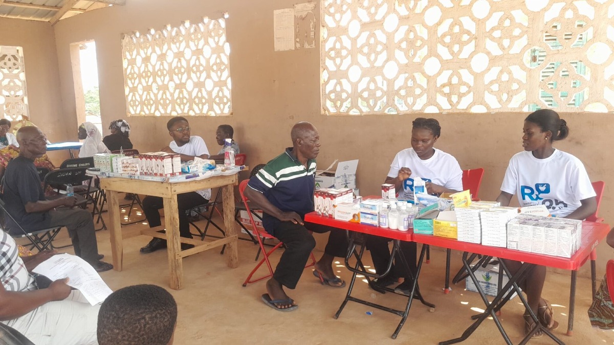 Daniel Ntow Obese Foundation organises medical outreach for Nyanfeku Ekroful community